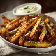 Baked Seasoned Fries with Skinny Garlic Aioli The Ultimate Crispy Fries Recipe