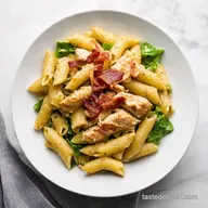 BBQ Chicken Pasta Salad with Bacon My BBQ Bliss Recipe