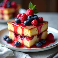 Berry Bliss Pound Cake Trifle Summer Dessert Sorted