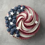 Best Scratch Made Flag Cake: Tender Crumb