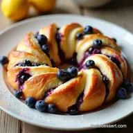 Easy Blueberry Lemon Crescent Ring Recipe Weekend Brunch Treat