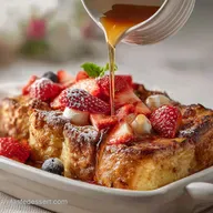 French Toast Casserole: Overnight Brioche Bake