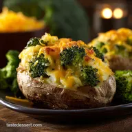 Broccoli and Cheese Twice Baked Potatoes: Ultimate Creamy Cheddar Filling