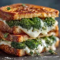 Creamy Broccoli Havarti Grilled Cheese The 20Minute Toastie Upgrade