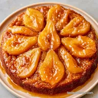 Brown Butter Pear Cake in 55 Minutes