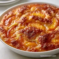 Brown Sugar Peach Cobbler for 10 Servings