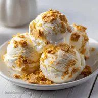 Butterfinger Ice Cream: Silky Texture