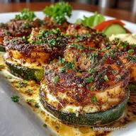 Air Fryer Cajun Shrimp Dinner Speedy Stuffed Zucchini Boats