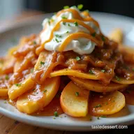 Easy Apple Nachos Recipe with Light Caramel Drizzle