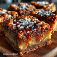 The Proper Blondie Salted Caramel Brown Butter Blondies with Toasted Pecans