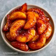 Caramelized Peaches in 18 Minutes