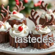 Reindeer Dessert Plates: 5 Easy and Cute Holiday Treats!