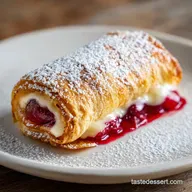 Air Fryer Cherry Cheesecake Egg Rolls in 28 Minutes