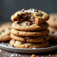 The Best Chocolate Chunk Cookies with Chewy Centres