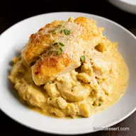 Creamy Chicken Lazone Garlic Parmesan Comfort Food