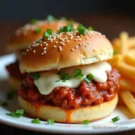 Chicken Parm Sloppy Joes have Arrived Quick Easy