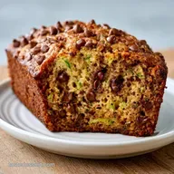 Chocolate Chip Zucchini Banana Bread in 75 Minutes