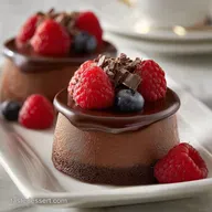 Chocolate Gnome Cheesecakes for 12 Servings