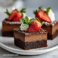 Chocolate Mousse Brownies: Make-Ahead Dessert