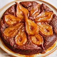 Chocolate Pear Cake for 8 Servings