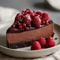 Decadent Chocolate Raspberry Mousse Cake