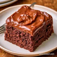 Chocolate Zucchini Sheet Cake for 24