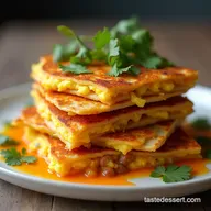 Speedy Breakfast Quesadillas with Spicy Chorizo Eggs