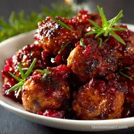 Christmas Cranberry Meatballs: Sticky, Spiced Holiday Apps Recipe