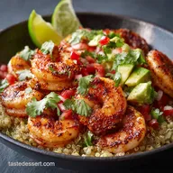 Cilantro Lime Quinoa Bowls with Shrimp Zesty Healthy 35Minute Dinner