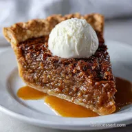 Amish Oatmeal Pie: Sticky Toffee Custard Filling Recipe