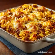Our Best Amish Yumasetti Casserole Rich Beef and Noodle Bake