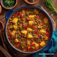 Authentic Cuban Picadillo Briny Savoury OnePot Family Dinner