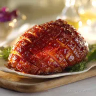 GingerKissed Glazed Baked Ham The Sticky Festive Centrepiece