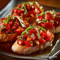 Bruschetta Recipe Classic Tomato and Basil Summer Appetizer