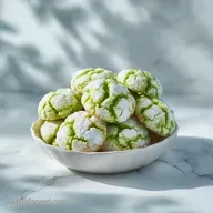 Coconut Key Lime Crinkle Cookies: 30 Min Total