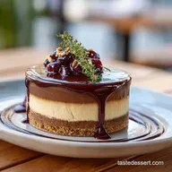 Decadent Coffee Cheesecake Recipe: Total 1 Hour 40 Min