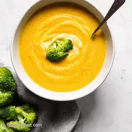 My Creamy Broccoli Cheese Soup is creamy McAlisters Copycat