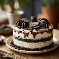 Cookies and Cream Cake for 14 Servings