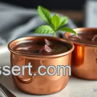 Copper dessert: Easy Spiced Chocolate Pots de Cr&egrave;me Recipe!