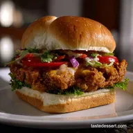 Copycat Chick fil A Crispy Chicken Sandwich with Dill Pickles