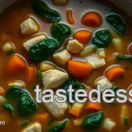 Cozy Chicken and Spinach Soup: A Hug in a Bowl!