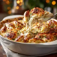 Ultimate Chicken Alfredo Pierogi Casserole Rich Comfort Dinner