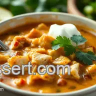 Creamy Chicken Enchilada Soup: Fiesta in a Bowl!
