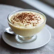 Eggnog Pudding with Condensed Milk