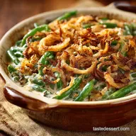 Creamy Green Bean Casserole: The Elevated Recipe with Homemade Shallots