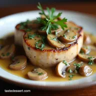 Juicy Smothered Pork Chops in Creamy Mushroom Sauce