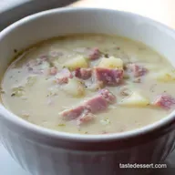 Creamy Slow Cooker Ham and Potato Soup Proper Comfort Food