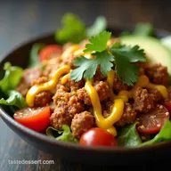 The Best Taco Salad with Tangy CuminLime Dressing