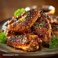 The Secret to Truly Crispy Oven Baked Chicken Wings with Buffalo Glaze