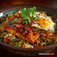Foolproof Crispy Salmon Fried Rice Recipe Ready in 30 Mins